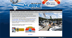 Desktop Screenshot of lakeozarkboatdealers.com